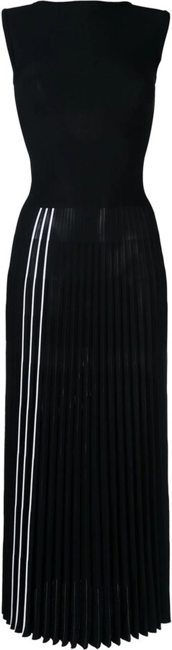 Pleated Midi Dress