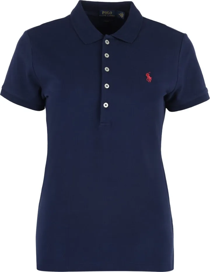 Stretch Cotton Piqué Polo Shirt