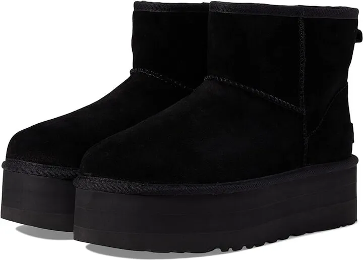 UGG Classic Mini Platform (Black) Women's Shoes