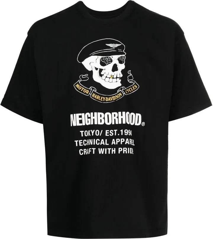 x Harley Davidson logo-print T-shirt