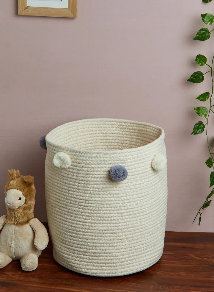 Pom Pom Storage Basket