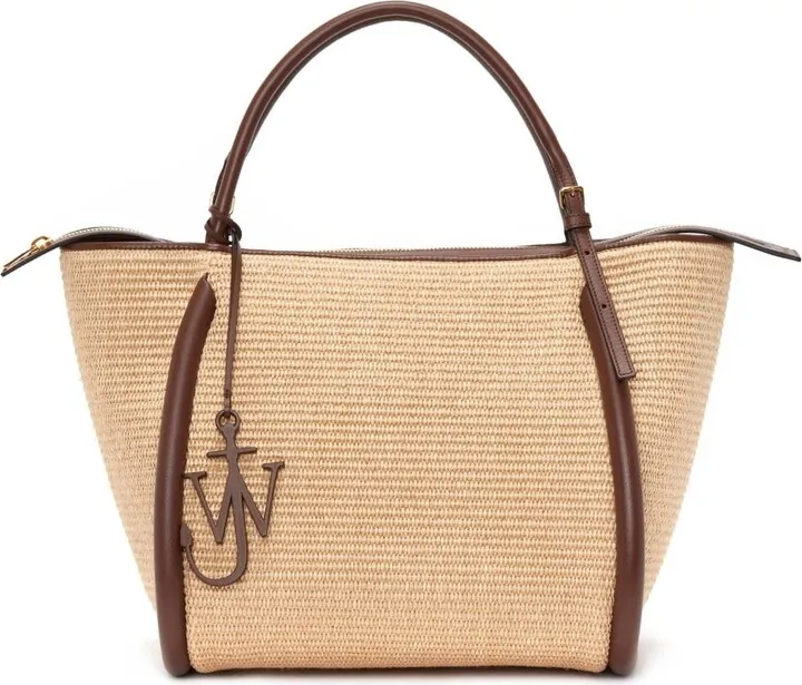Bumper-31 raffia tote bag