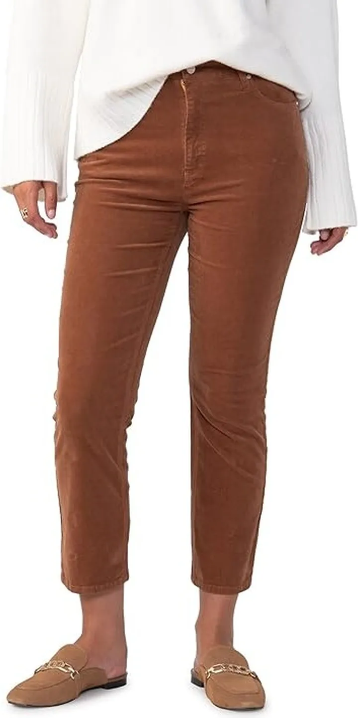 Sanctuary High-Rise Good Vibes Crop (Spice) Women's Casual Pants