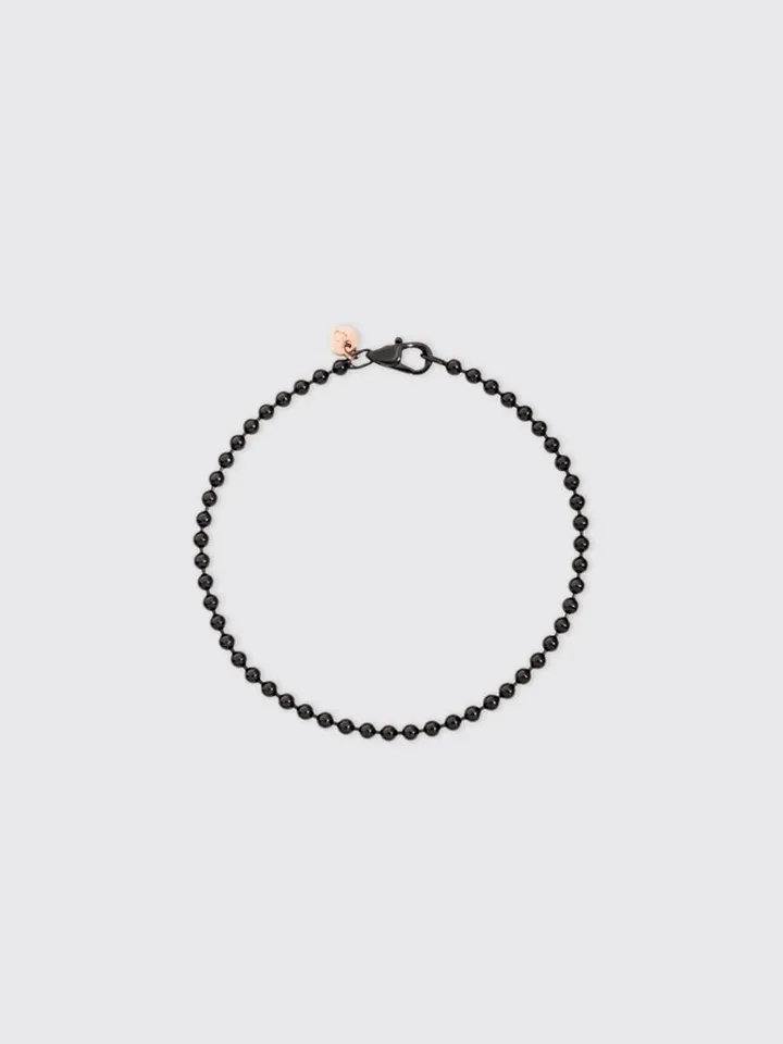 Bollicine Dodo necklace in silver and pvd and rose gold plate