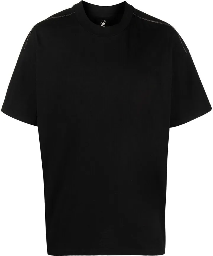 cross-stitching short-sleeve T-shirt