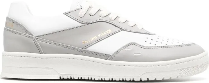 Perforated-Detail Low-Top Sneakers