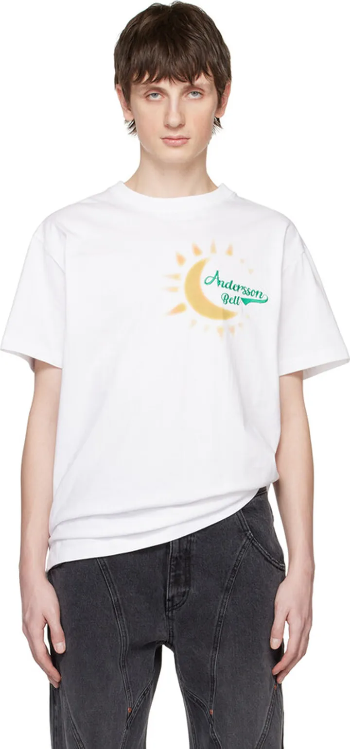 Andersson Bell White Essential T-Shirt