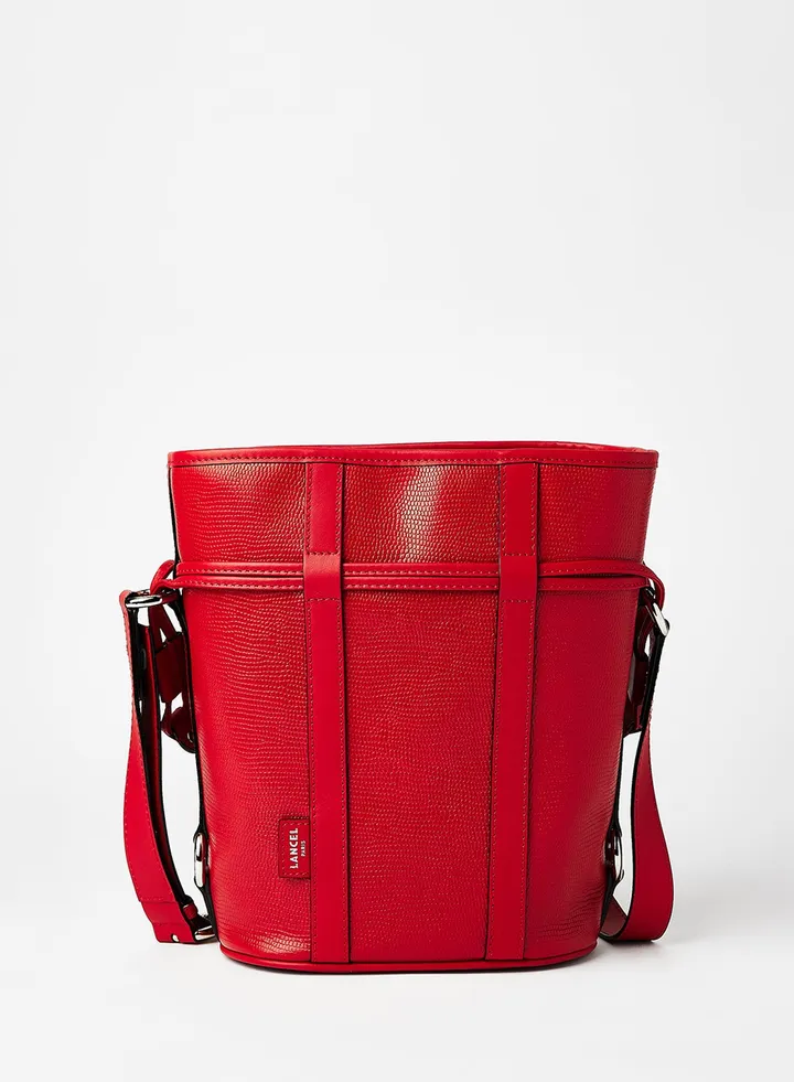 Elsa Bucket Bag Red