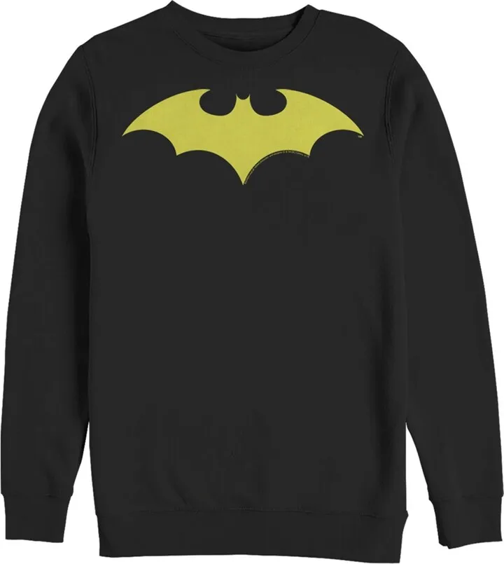 Men's Batman Winged Hero Symbol Sweatshirt - Black - X Large