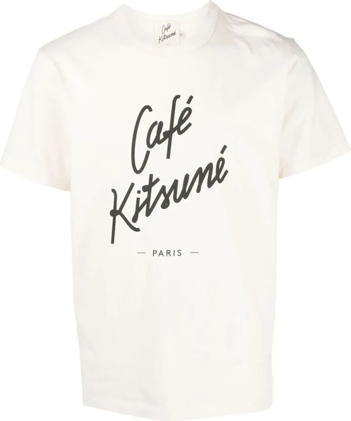 logo-print cotton T-shirt