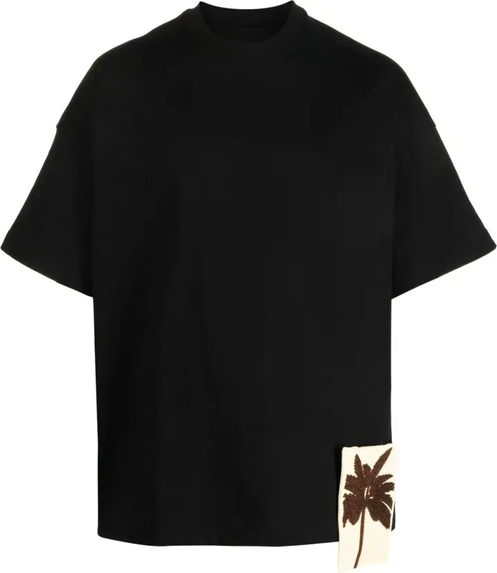 Black Cotton T-shirt