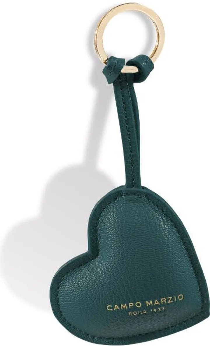 Campo Marzio - Campo Marzio Ladylove Suede Key Ring - Dark Grey