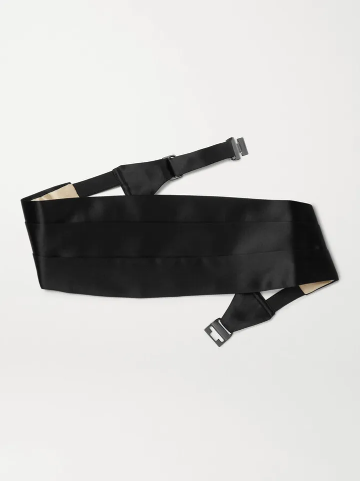 Silk-Satin Cummerbund