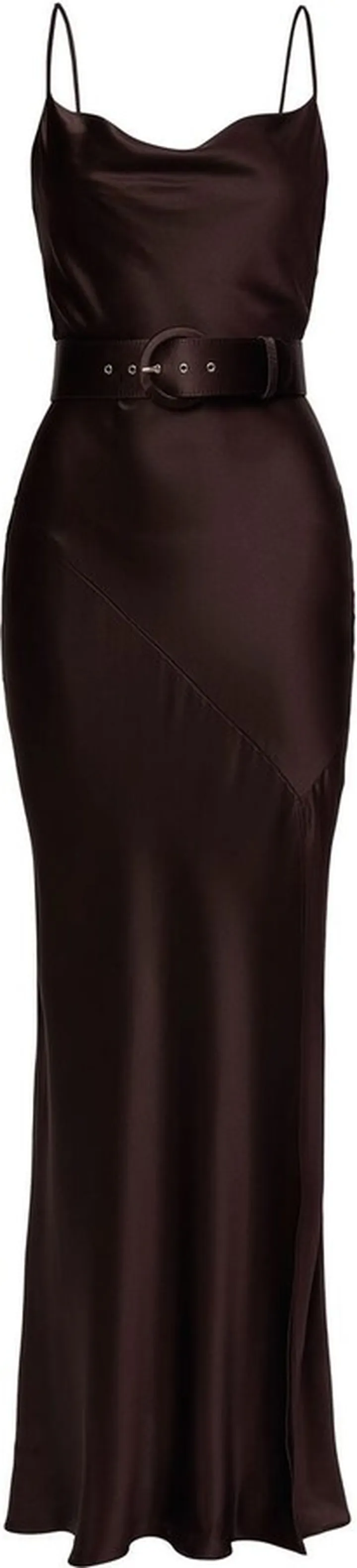 Simone cowl-neck dress