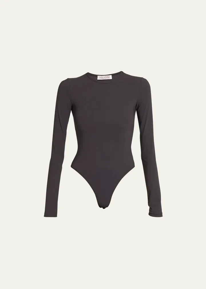 Fitted Long-Sleeve Bodysuit