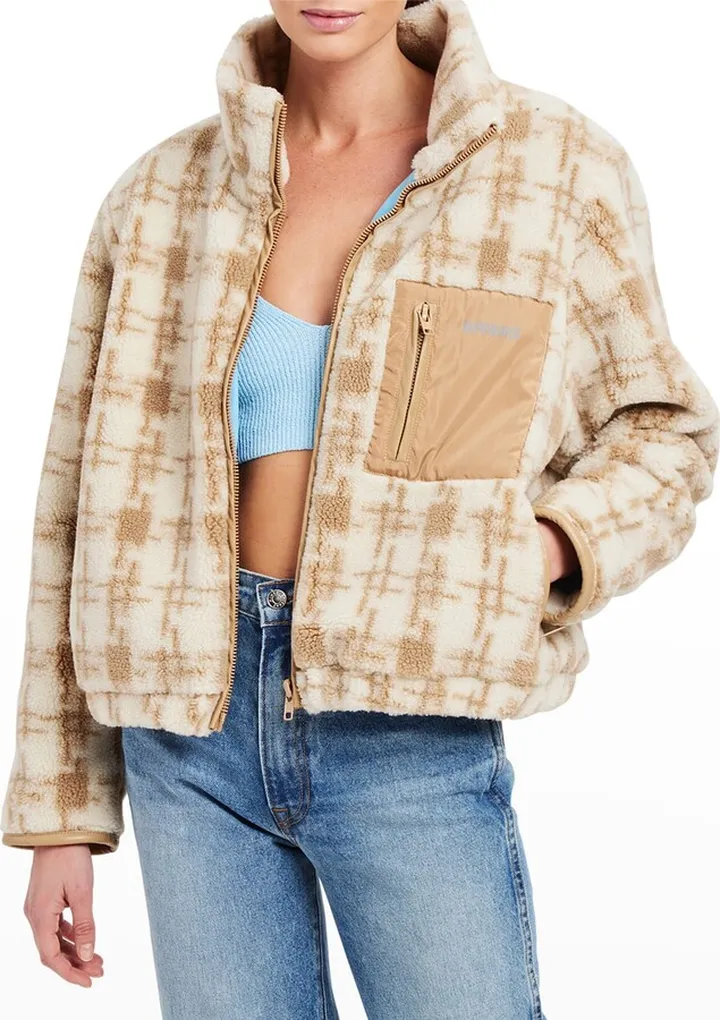 Kayla Faux Shearling Jacket