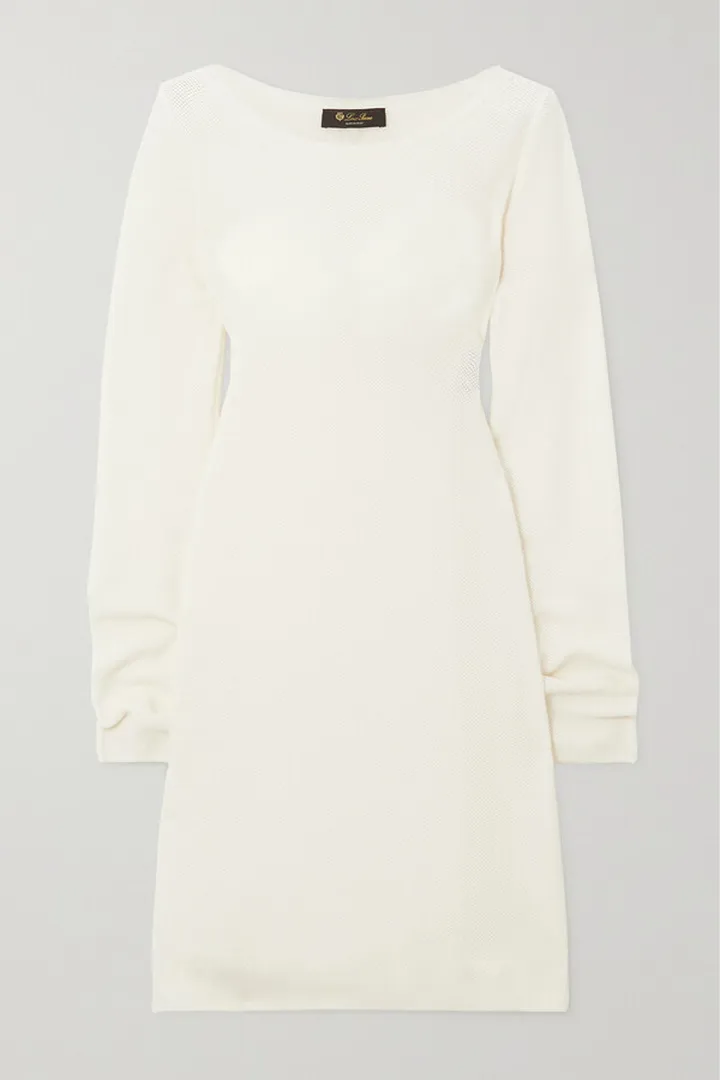 Loro Piana - Cotton Mini Dress - White