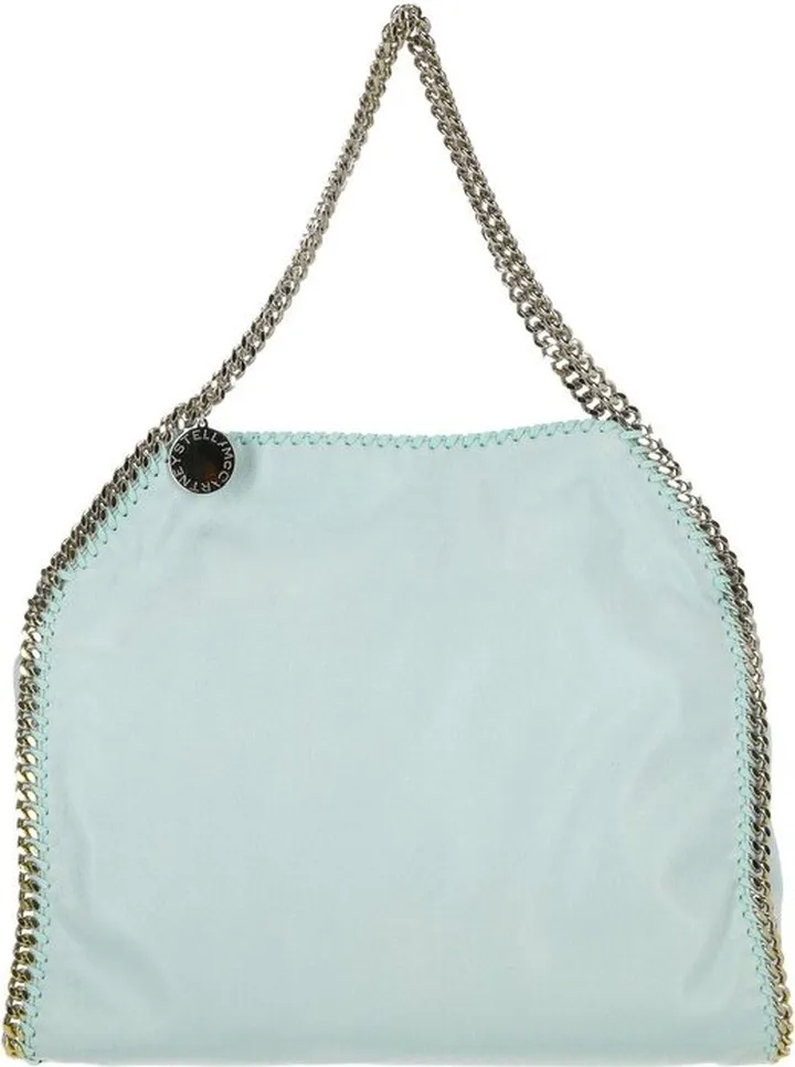 Stella McCartney Logo Charm Detailed Tote Bag