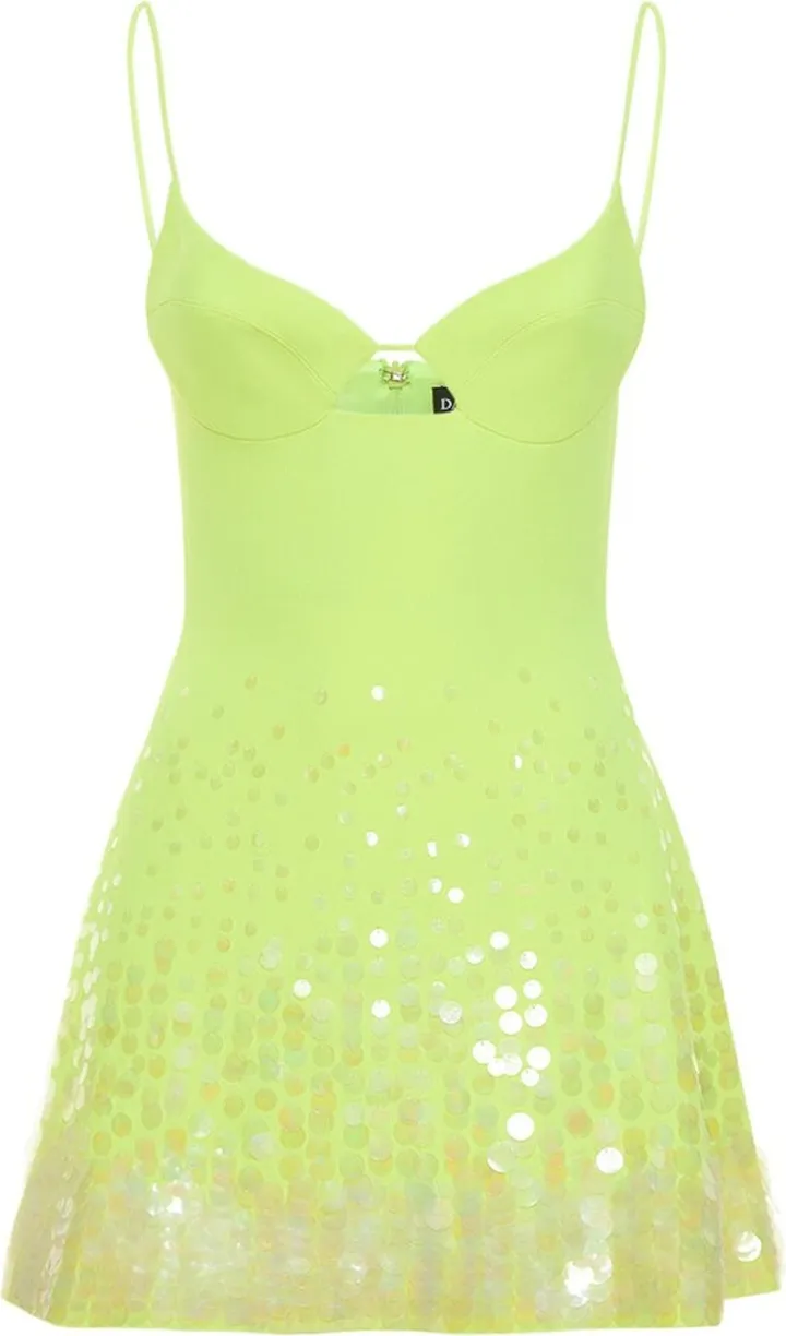 Sequined cady mini dress