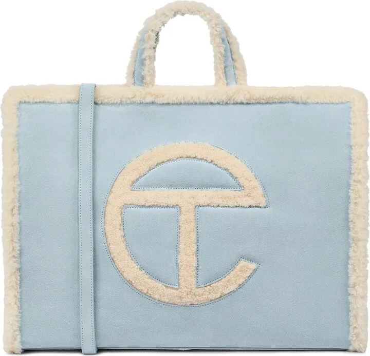 x TELFAR Gender Inclusive Large Genuine Shearling Shopper