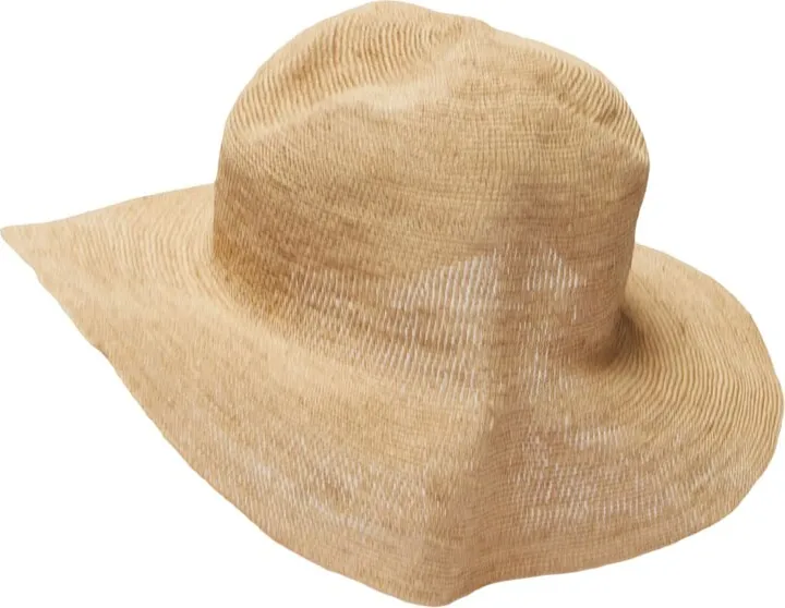 Blanc Cloche In Natural Raffia