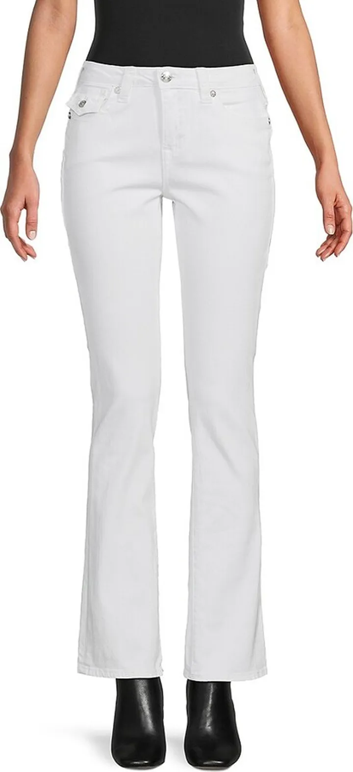 Becca Mid Rise Bootcut Jeans