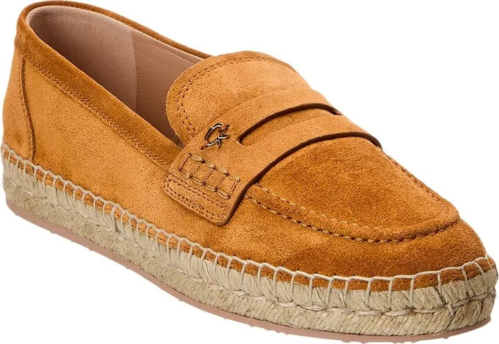 Gianvito Rossi Lido Suede Espadrille