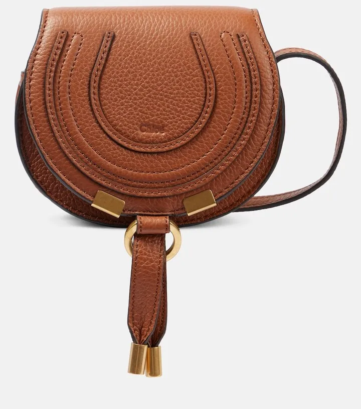 Marcie Mini leather shoulder bag