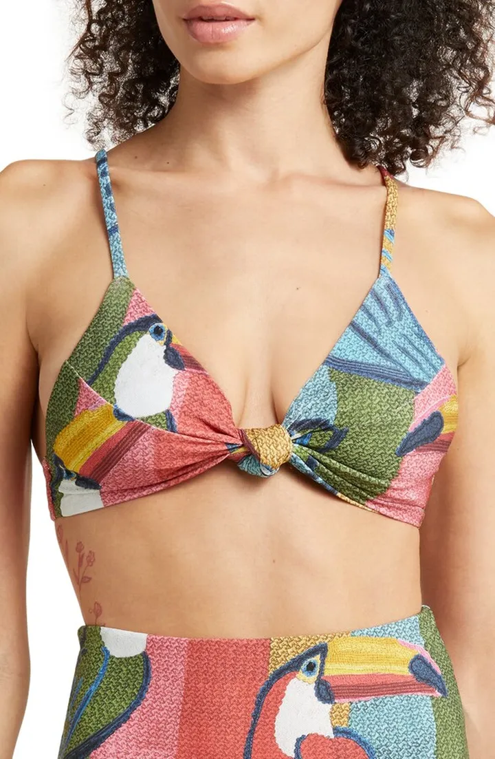 Wonderful Toucans Bikini Top