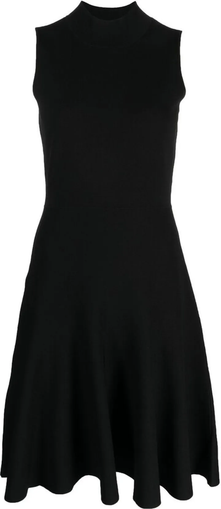 Pleated Skirt Midi Dress