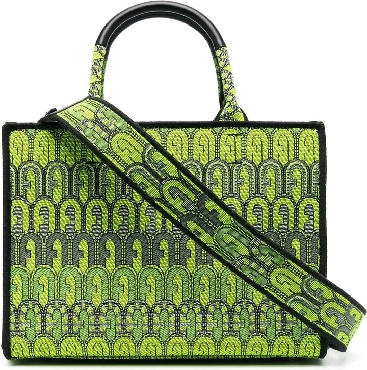 All-Over Logo Jacquard Tote Bag