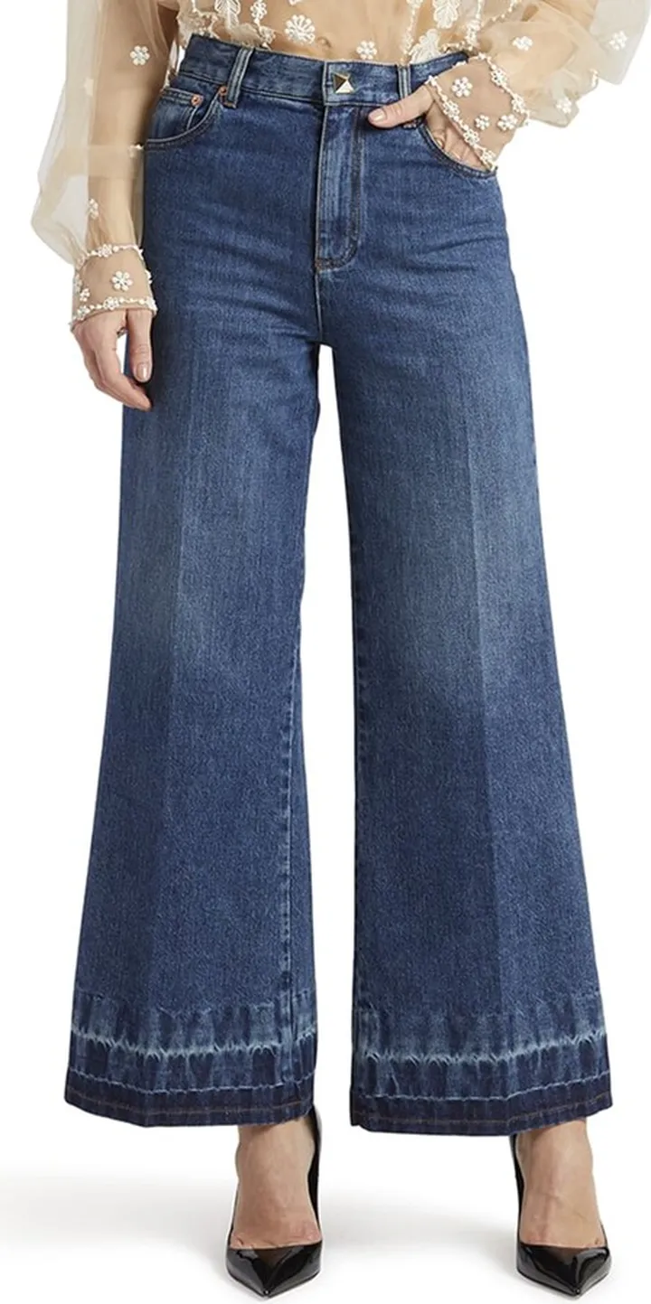 Flare Denim Pants