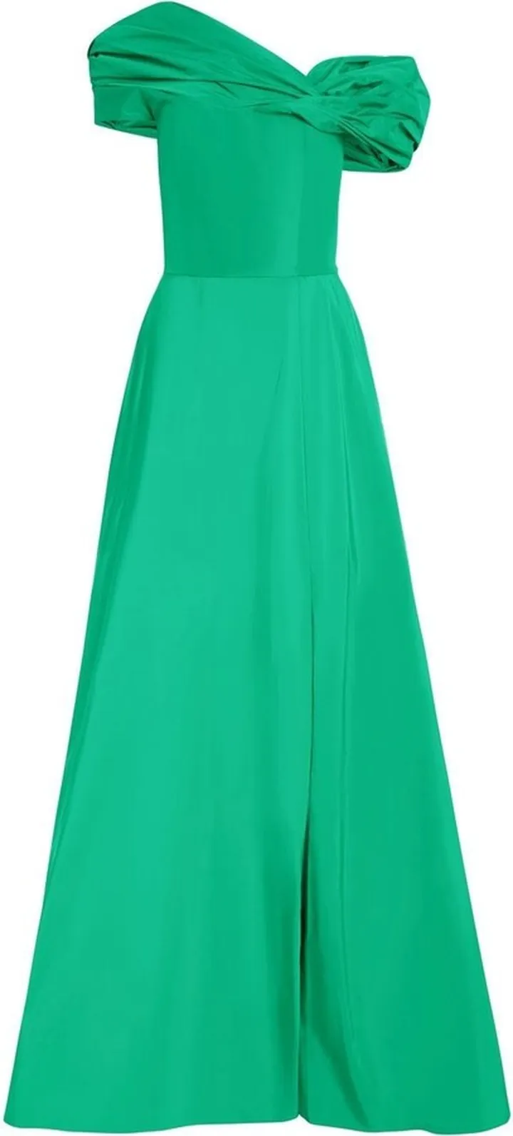 Twist-Detail Evening Gown