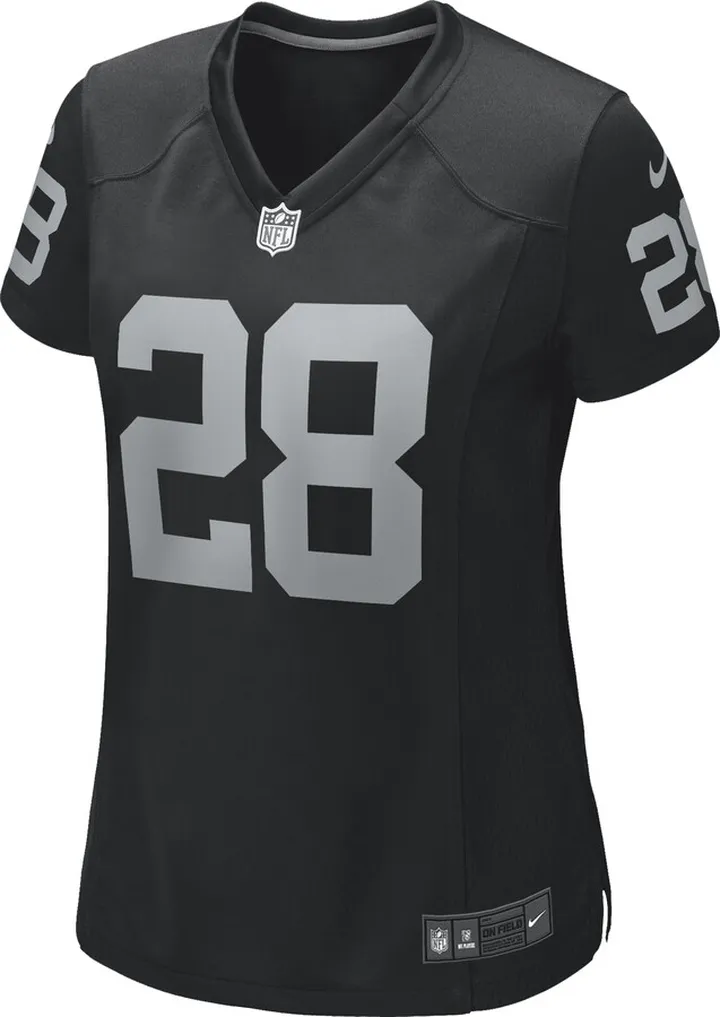 Nike Women's NFL Las Vegas Raiders (Josh Jacobs) Game Football Jersey in Black
