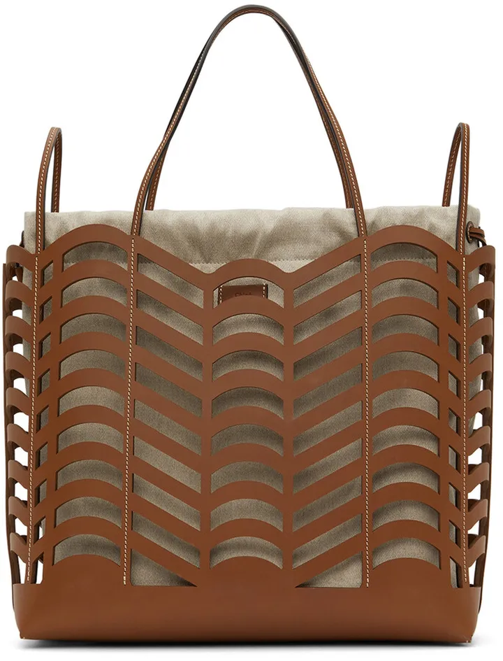 Chloé Brown Medium Kayan Tote