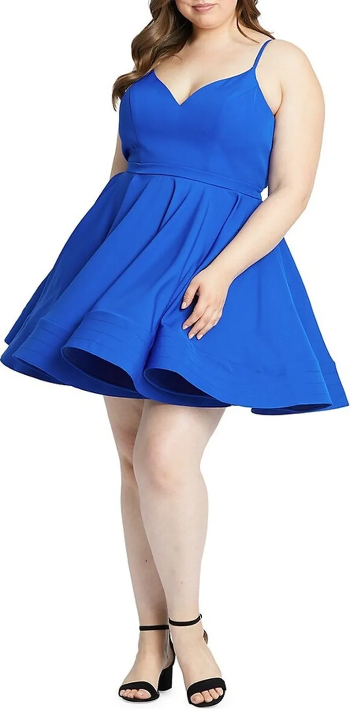 Plus Fit-&-Flare Dress