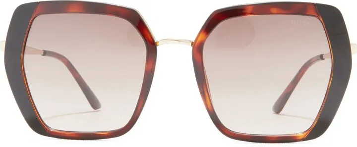 52mm Oversize Square Sunglasses