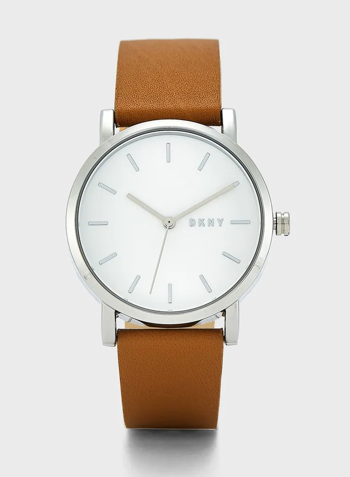 Classic Leather Strap Analog Watch