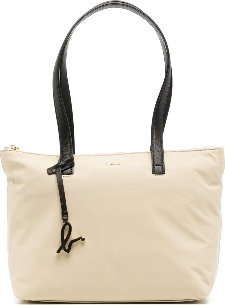 Logo-Charm Tote Bag