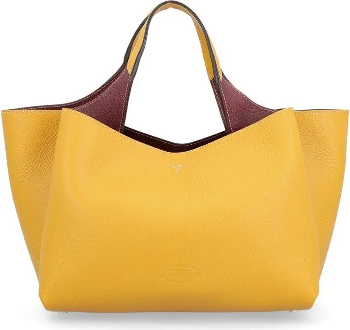 Logo Embossed Tote Bag