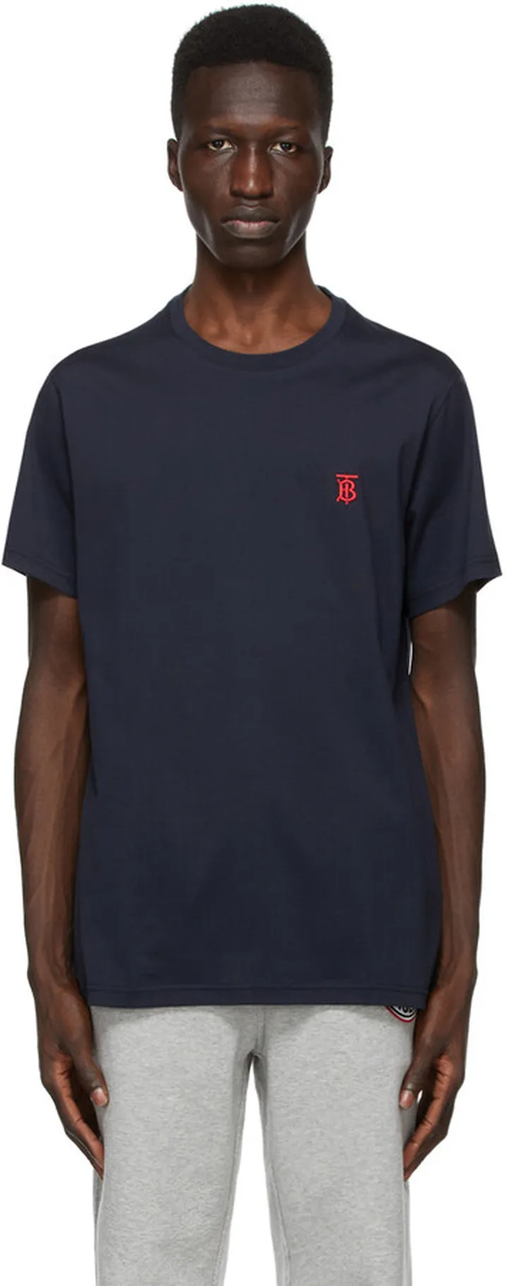 Burberry Navy TB Monogram New Parker T-Shirt