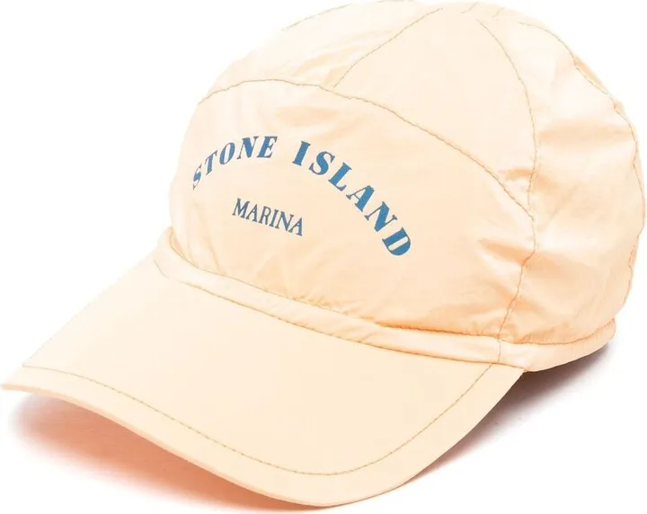 Marina logo-print cap