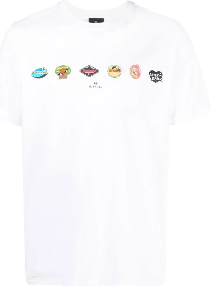 graphic-print short-sleeve T-shirt