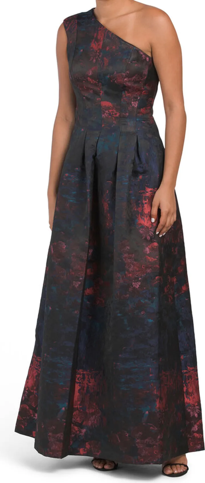 Cara One Shoulder Gown
