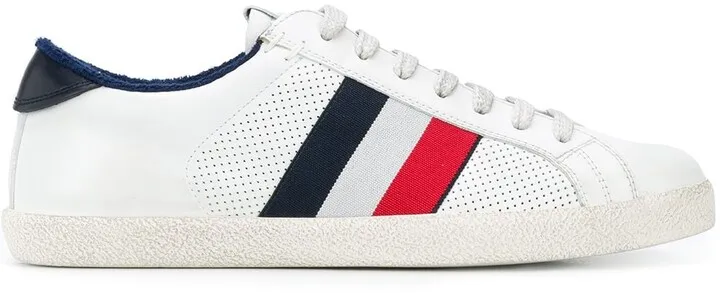 Striped Low-Top Sneakers