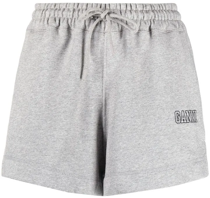 Logo-Embroidered Cotton Shorts