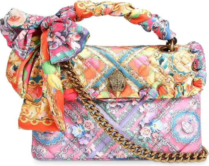 scarf-detailing Kensington bag