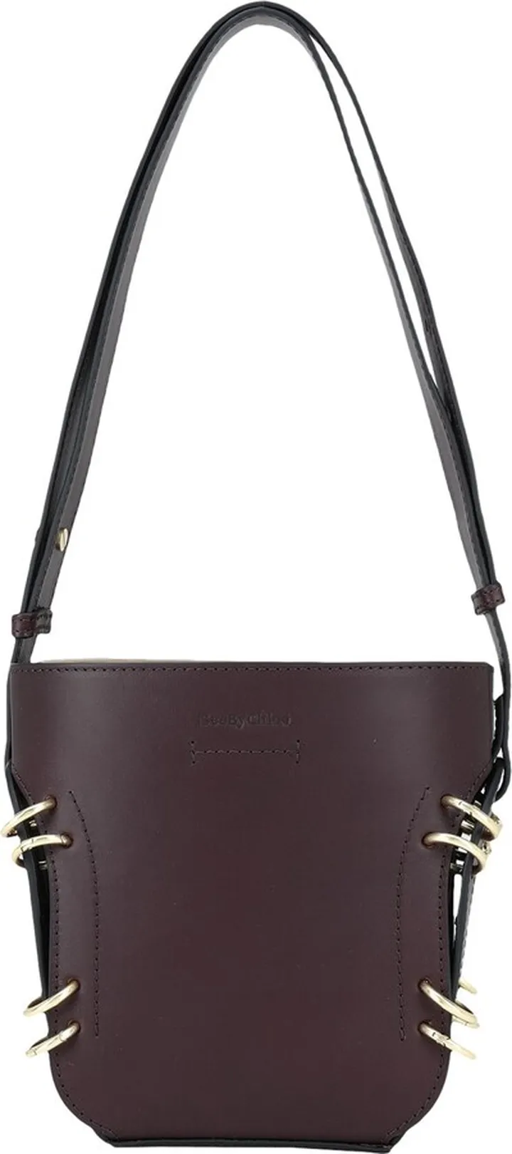 Alvy Medium Bucket Bag Cross-body Bag Deep Purple
