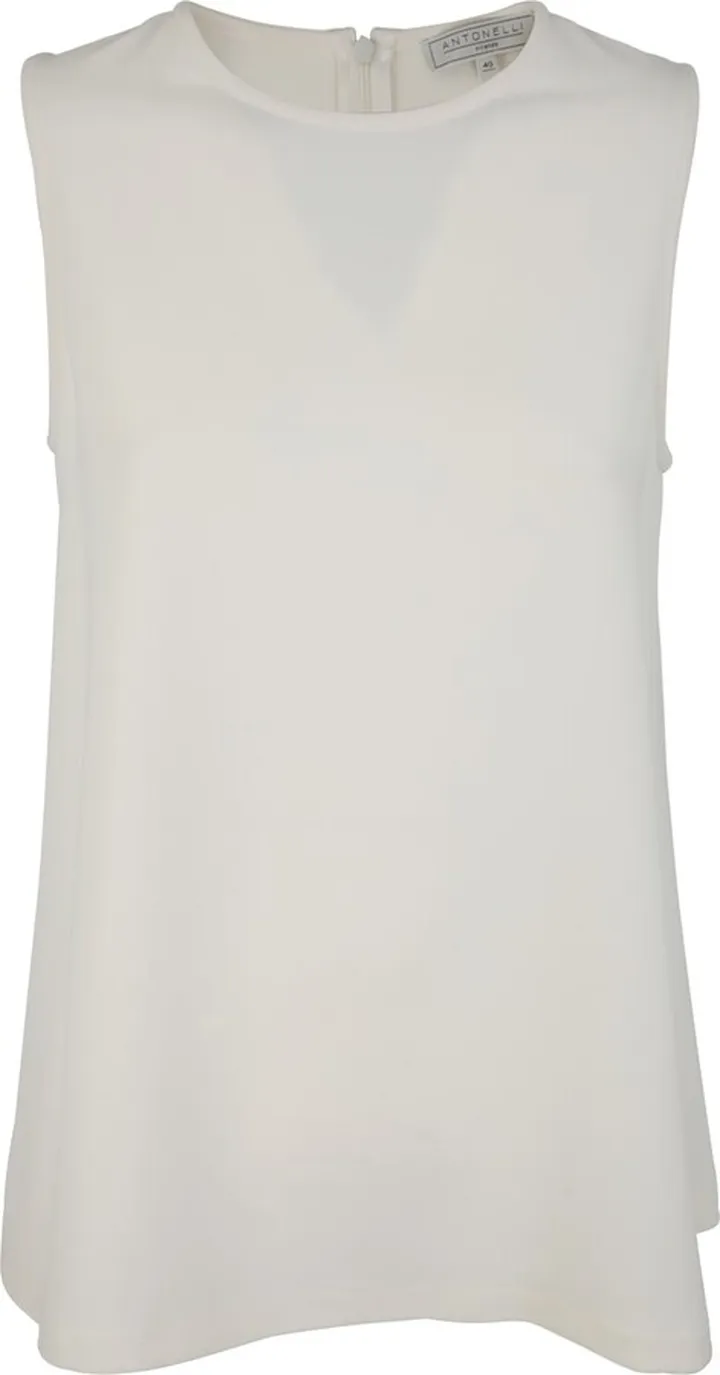 Corvara Crew Neck Sleeveless Tunic