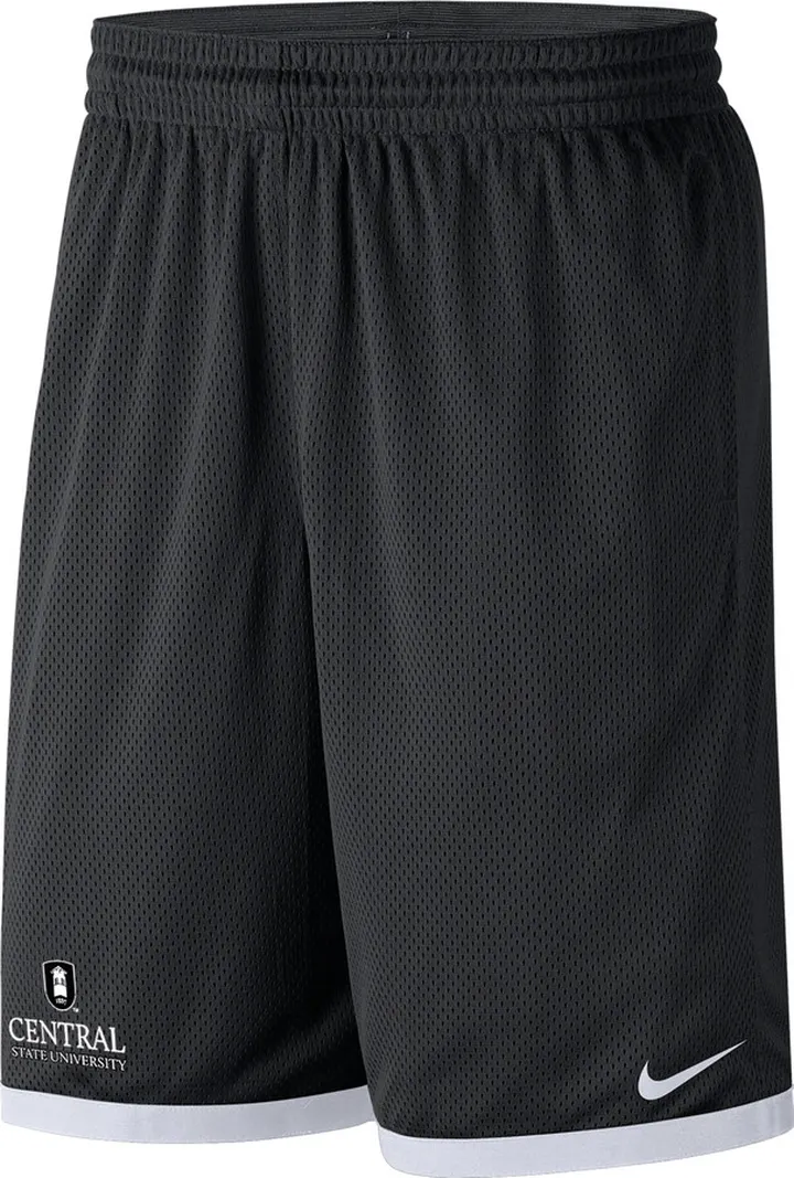 Central State Nike Men's College Mesh Shorts in Black